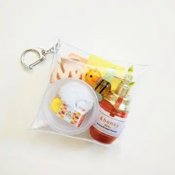가챠 파우치 목욕탕 온천 & honey 허니 기분 미니어처