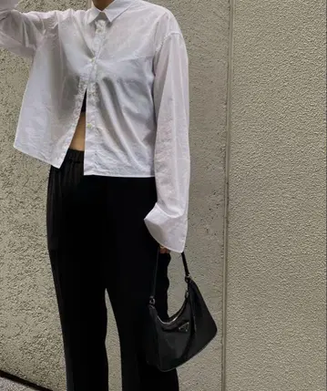 두 번째 등급 크롭드 셔츠2