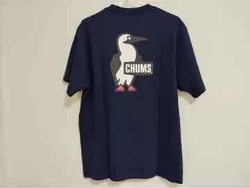 새상품 참스 CHUMS 반팔 티셔츠 Booby Logo 부비 로고 남성용
