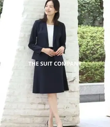 THE SUIT COMPANY 네이비 수트 (자켓, 스커트)