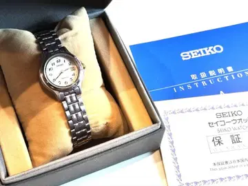 SEIKO 7N82-6D80 작동하는 제품 여성용 손목시계 세이코 티타늄