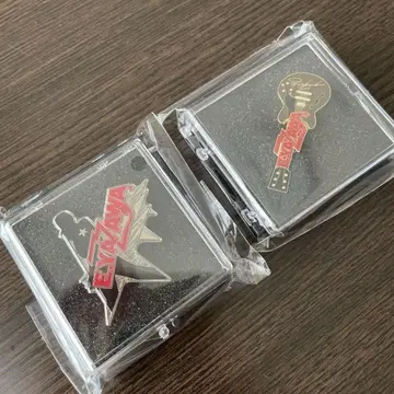 야자와 에이요시 핀 배지 2종 세트