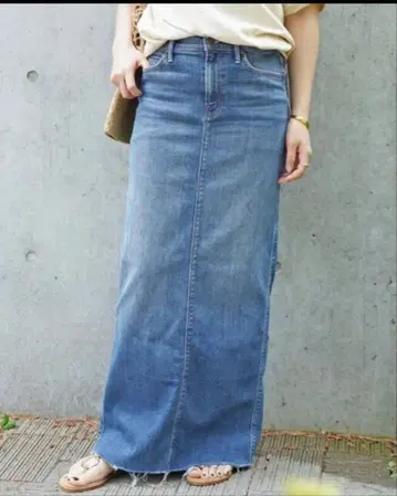Deuxieme Classe MOTHER 맥시 데님 스커트 27