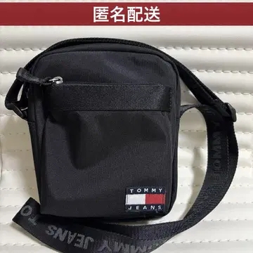 [미사용에 가까운] TOMMY JEANS 타미힐피거 숄더백 블랙 검정