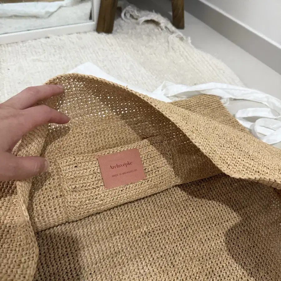 ARCHIVEPKE | 아카이브앱크 Archivepke TUK BAG (Oatmeal) New