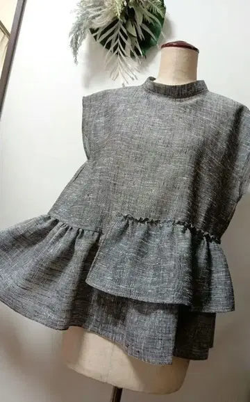 리메이크 튜닉, 블라우스 M 사이즈입니다.
