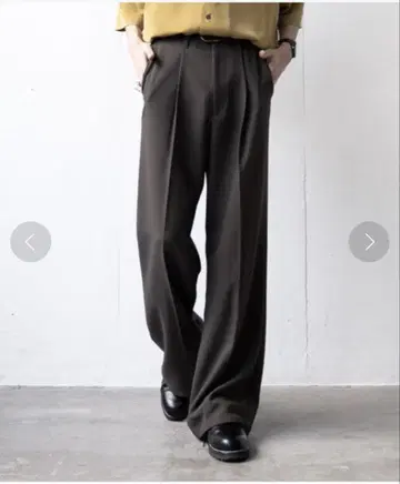 Fade color flare slacks/페이드 컬러 플레어 슬랙스