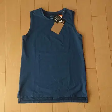[새상품] THE NORTH FACE 슬리브리스 티셔츠 S 다크 블루