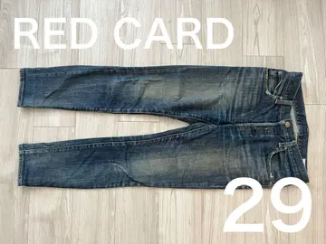 RED CARD 슬림 핏 데님 29