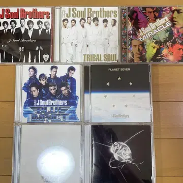 3대째 J Soul Brothers 앨범 세트 7장