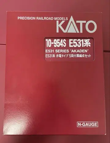 KATO E531계 빨간색 타입 5량 세트