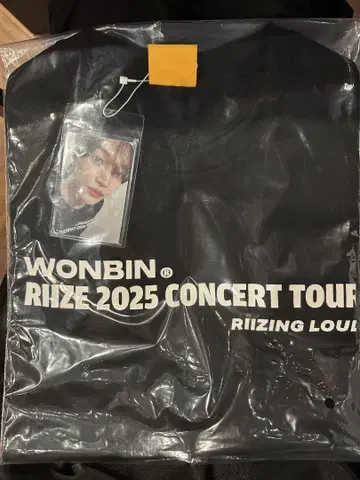 RIIZE 2025 CONCERT TOUR 티셔츠 원빈