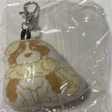 녹색과 노란색 사회 가챠 쿠션 키링
