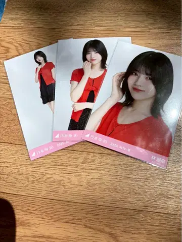 노기자카46 브로마이드 프릴 미니 스커트 하야시 루나 컴프