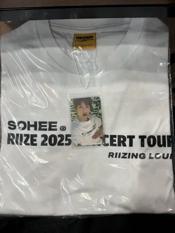 SOHEE RIIZE 2025 CONCERT TOUR 티셔츠