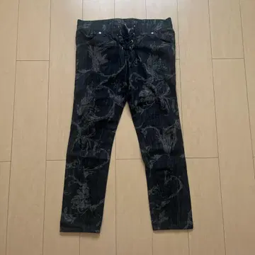 00s TORNADO MART 토네이도 마트 꽃무늬 데님 y2k 헤이세이
