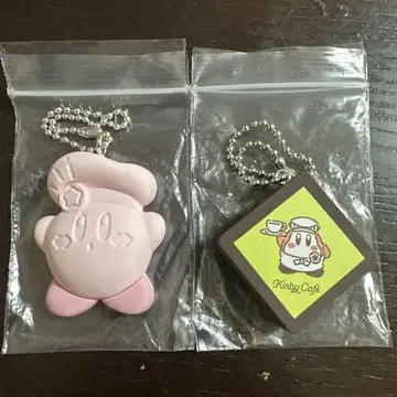 커비 카페 초콜릿풍 키링