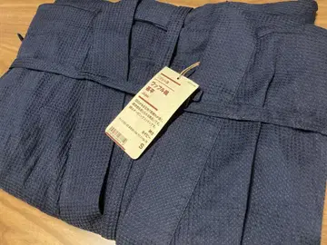 MUJI 남성용 진베이 리요셀 혼방 와플 직물