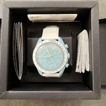 Swatch Omega Moonwatch 고무 벨트
