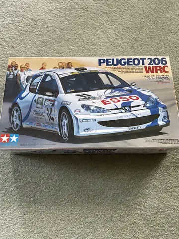 타미야 1/24 푸조 206 WRC 프라모델