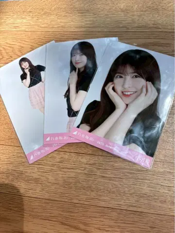 노기자카46 브로마이드 프릴 미니 스커트 오가와 아야 컴프