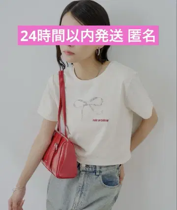 Chico 레이스 리본 자수 치비 T