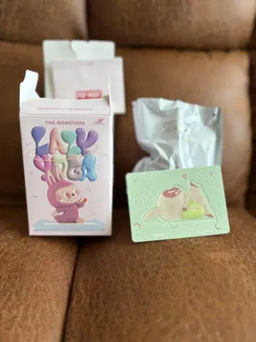 팝 마트 더 몬스터스 게으른 요가 라부부