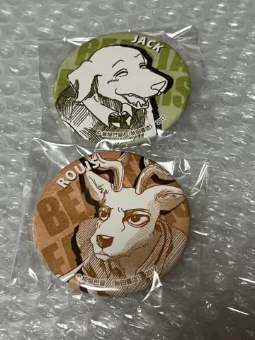 BEASTERS 비스터즈 루이 잭 캔뱃지