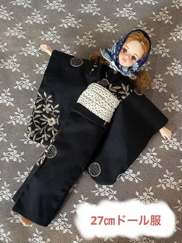 27cm 인형 사이즈 유카타 (선물 포함)