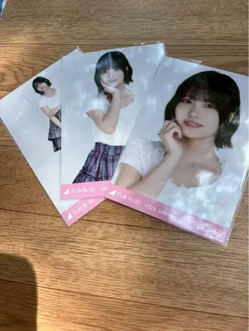 노기자카46 브로마이드 프릴 미니 스커트 나카니시 아르노 컴프