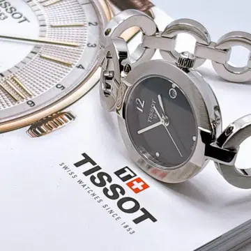 363 티쏘 핑키 T084210A 데이트 라운드 블레스 워치 새상품급