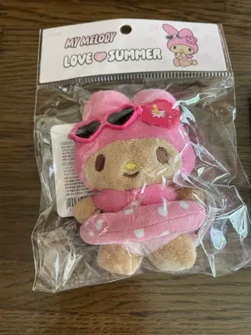 오리얀 마이멜로디 일광화상 봉제 인형 키링