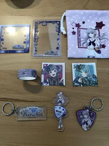 BanG Dream! 뱅드림 콜라보 굿즈 Roselia 미나토 유키나