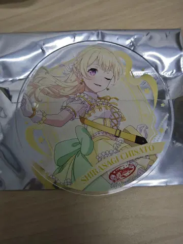 BanG Dream! 파스파레 시라사기 치세 아크릴 코스터 애니메이트