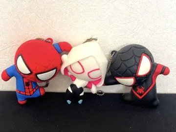 MARVEL 엑스트라 공 체인 포함 3D 러버 마스코트 세트