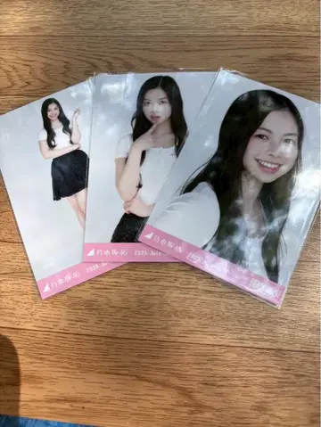 노기자카46 브로마이드 프릴 미니 스커트 나가시마 린 벚꽃 컴프