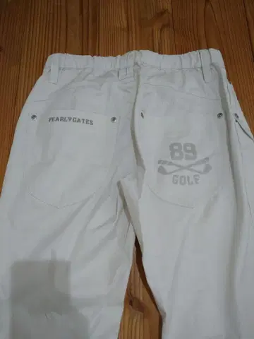 PARADISE GATES 골프 팬츠 화이트