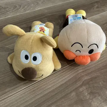 호빵맨 누워있는 포즈 봉제 인형 L