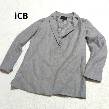 224 iCB 아이시비 테일러드 재킷 그레이 벨트 포함