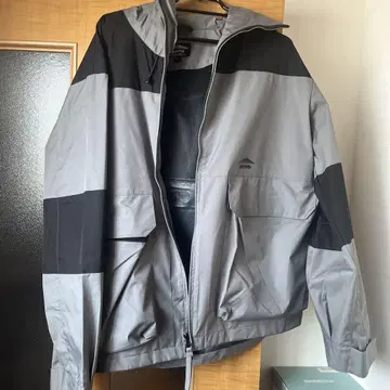 OUTDOOR PRODUCTS 마운틴 후드티 L 그레이/블랙