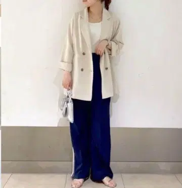 로리즈팜 테일러드 자켓 더블 브레스트