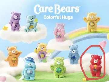 팝마트 Care Bears 컬러풀 허그 피규어 레드