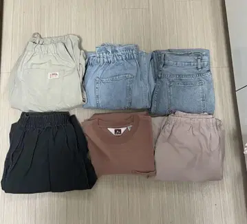 정리 판매 여성용 팬츠 티셔츠