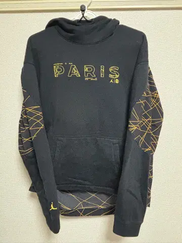PARIS 그래픽 플리스 후드티