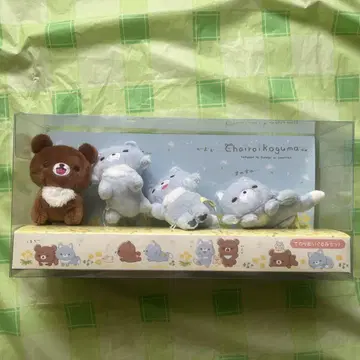 차이로이코구마 봉제 인형 세트