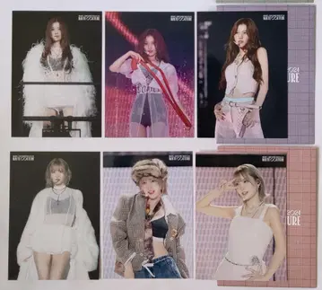 MISAMO 라이브 사진 트레이딩 카드 허벅지
