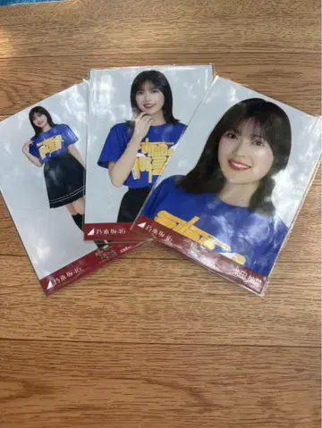 노기자카46 브로마이드 홋카이도 라이브 T 시바타 유즈나 컴프