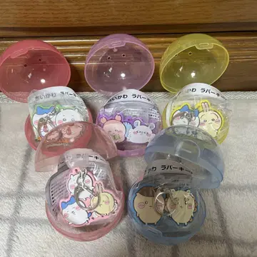 치이카와 (먼작귀) 러버 키링 전종 세트