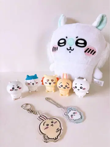 치이카와 봉제 인형/마스코트/키링 세트