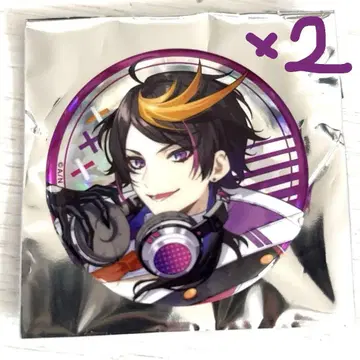 니지산지 NIJISANJI 버디 모드 캔뱃지 야미노 슈 2개
